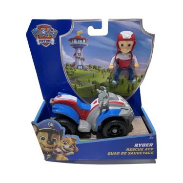 Imagem de Veículo PAW PATROL Para Crianças Com Figuras De Ação Ryder, Everest, C