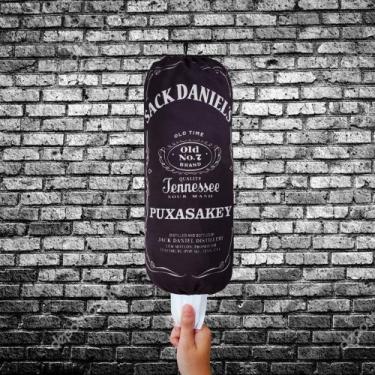 Imagem de Puxa Saco Porta Sacola Divertido Personalizado Com Gancho Para Cozinha