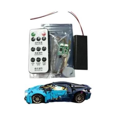 Imagem de Luz LED RC Em Escala 1:14 Para Blocos De Montagem De Carros Técnicos, 