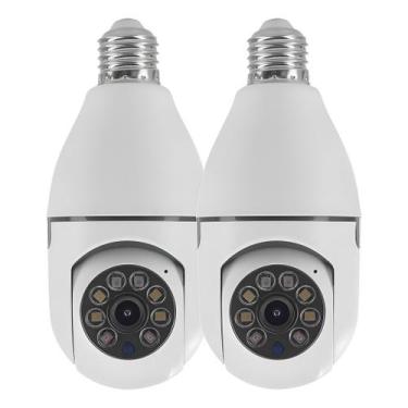 Imagem de Câmera De Segurança Rosqueada Ic-360 De 2 Unidades Com Wi-fi - NoBrand