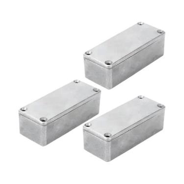 Imagem de Conjunto De 3 Peças De Caixa De Pedal De Guitarra Profissional Em Alum