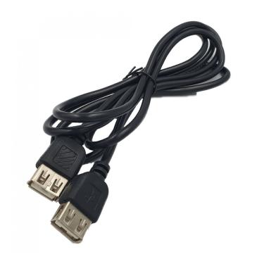 Imagem de Cabo Emenda USB Fêmea x USB Fêmea 1.5 Metros Apenas Energia