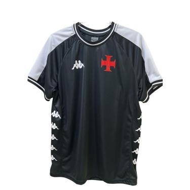 Imagem de Blusa Vasco Supporter Block Masculina Kappa - Preta-Unissex