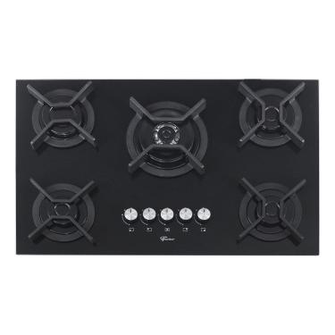 Imagem de Cooktop 5 Bocas A Gas Inox Pro Cook Bivolt - Fischer