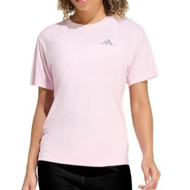 Imagem de Camiseta Feminina Adidas Adi365 Running Essentials Rosa - KA-Feminino
