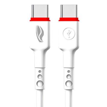 Imagem de Cabo Usb Tipo-c Para Tipo-c C3tech, 1 Metro, Corrente 3a, Carregamento Rápido, Revestid...