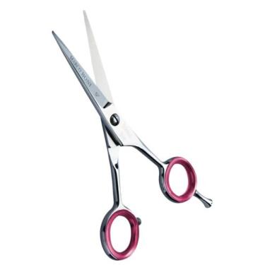 Imagem de Tesoura Profissional Fio Liso 5'' Ref: 1745 Marco Boni, Vermelho