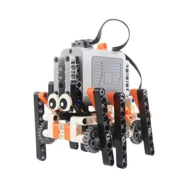 Imagem de Conjunto De Blocos De Montar Robô Hexápode DIY Para Crianças, Tecnolog