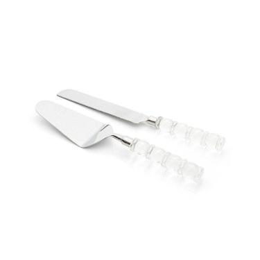 Imagem de Conjunto De Talheres Copa E Cia Para Bolo 2 Peças Garbo Cristal Silver