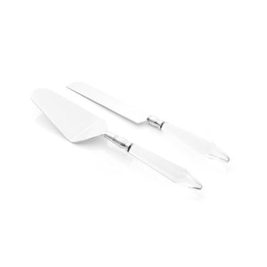 Imagem de Conjunto De Talheres Copa E Cia Para Bolo 2 Peças Garbo Luma Silver