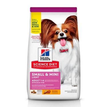 Imagem de Ração Hills Science Diet Light Cães Adultos Pequenos e Mini 2.04kg