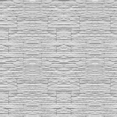 Imagem de Papel De Parede Tijolos Pedras Cinza Adesivo Sala Quarto