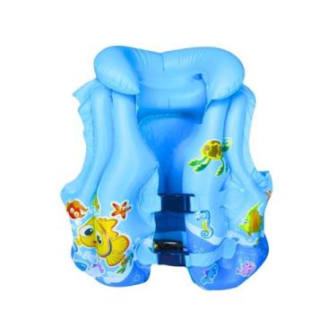 Imagem de boia colete infantil inflavel piscina praia para menino e menina taman
