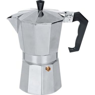 Imagem de Cafeteira Italiana Inox 450ml 9 Xícaras Café Expresso Alumínio - Varie