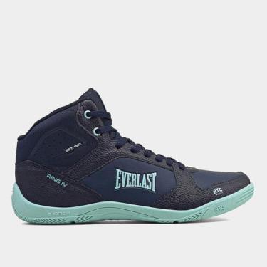 Imagem de Tênis Everlast Ring 4 Feminino, Marinho, Verde, 40