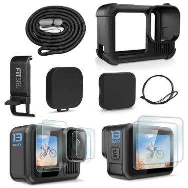 Imagem de Capa protetora de silicone para acessórios GoPro Hero 13 Black + - FiT