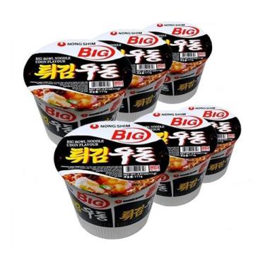 Imagem de Tempura Udon Cup Noodle Big Nong Shim 111g - (Kit com 6)