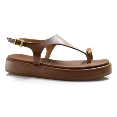 Imagem de Papete Feminina Vizzano, Marrom, 35