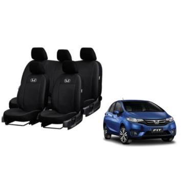 Imagem de Kit Capas Couro Fit 08-23 Proteção Total Fácil de Limpar - ferro tech 