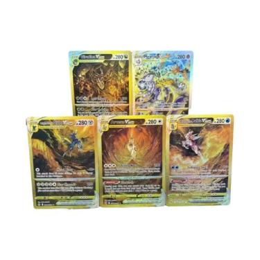 Imagem de Cartas PTCG Psyduck Salamence Crobat Mewtwo DIY EN - Jogo Clássico Fei