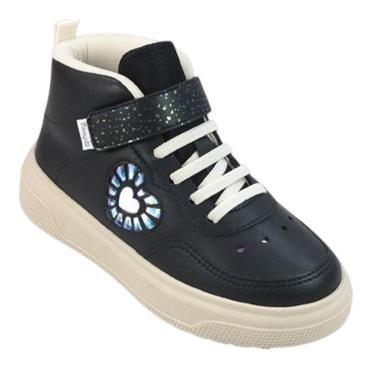 Imagem de TÊNIS INFANTIL PAMPILI XP 24 G CORAÇÃO HOLOGRÁFICO PRETO-Feminino