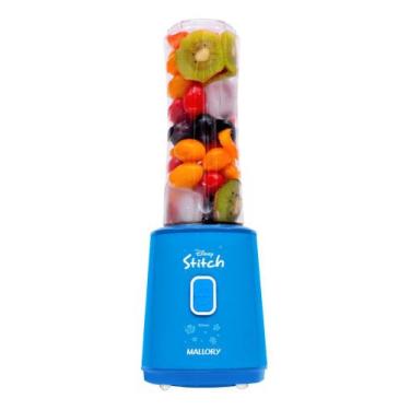 Imagem de Liquidificador Individual Com Garrafa Para Transporte Stitch 127v Mall