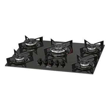 Imagem de Fogão Cooktop Gás Fischer 5 Queimadores Tripla Chama Fit Lin, Bivolt