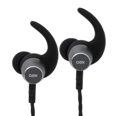 Imagem de Fone De Ouvido Bluetooth Oex Fn409 Drift Esportivo Cinza