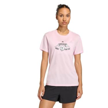 Imagem de Camiseta Adidas  ESTAMPADA FOR THE LONG RUN-Feminino