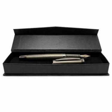 Imagem de Caneta tinteiro executiva pena chumbo elegante 0,5mm e caixa - LUYKE