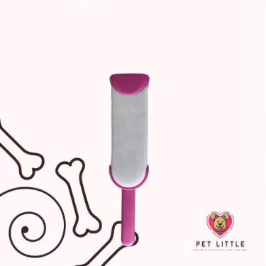 Imagem de Escova removedora de pêlos + mini escova portátil para pets - no-brand