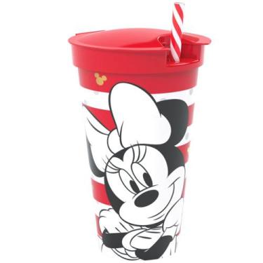 Imagem de Copo Infantil Disney Minnie Vermelha 540 ml Premium Festa - Plasutil