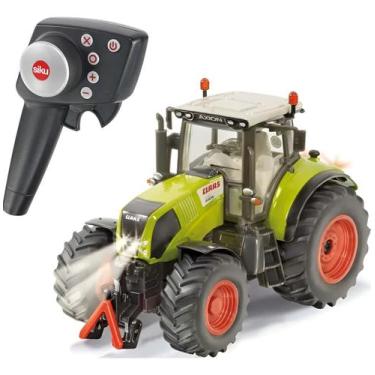 Imagem de Trator Controle Remoto Claas Axion 850 4x4 Siku 1/32 RC Direção Funcio