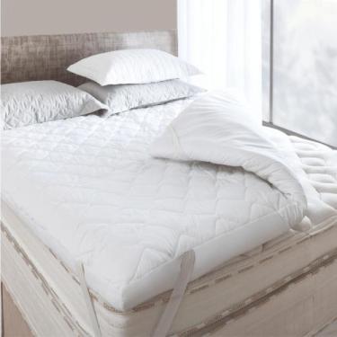 Imagem de Pillow Top Protetor Colchão King Extra Macio - Premium Luxo 198x203x7,