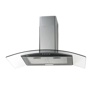 Imagem de Coifa de Parede Fischer Fit 90cm Inox e Vidro com Exaustor Depurador e LED 220V