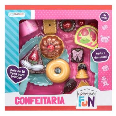 Imagem de Kit Comidinha Infantil - Creative Fun - Confeitaria - Multikids