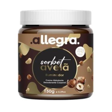 Imagem de Creme Desodorante Corporal Allegra Sorbet Avelã Iluminador 150g
