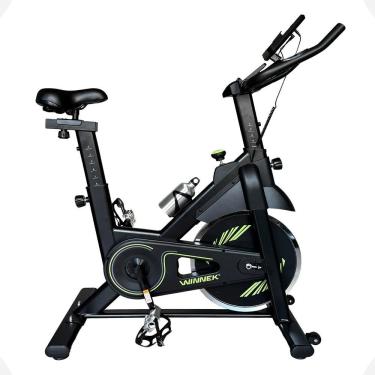 Imagem de Bicicleta Spinning Winnek Fitness WNNK001128 Volante 8KG Ajuste de Guidão e Selim 120KG Uso Residencial e Comercial