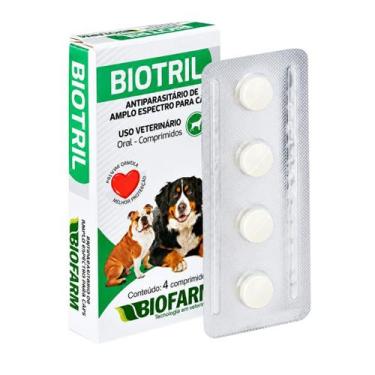 Imagem de Antiparasitário Amplo Espectro Para Cães Biotril - Biofarm