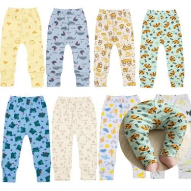 Imagem de Kit 5 Peças Mijão Bebê Infantil Algodão Estampado Cores Sortidas - Mal