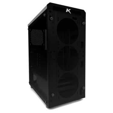 Imagem de Gabinete Gamer ktrok kt-ka, Lateral em Vidro, Preto, atx