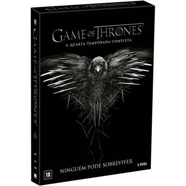 Imagem de DVD - Game Of Thrones: A Quarta Temporada Completa - Ninguém Pode Sobreviver (5 Discos)