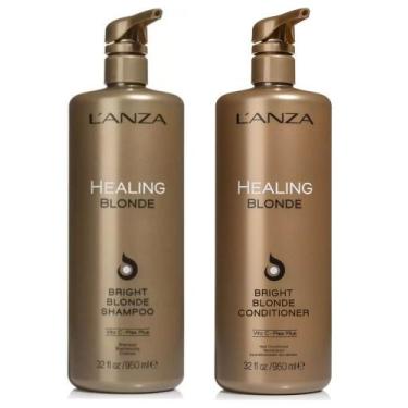 Imagem de Kit Lanza Healing Blonde Bright Shampoo 950ml + Condicionador 950ml -