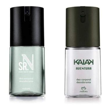 Imagem de Natura Kit Deo Corporal Sr N + Kaiak Aventura C/2 Pauzinhos Unisex 2 Unidades