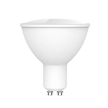 Imagem de KKcare Lâmpada inteligente WiFi RGB + W + C Lâmpada LED 5W GU10 luz regulável APP controle remoto compatível com Alexa Google Home Tmall Elf para controle de voz, 1 pacote