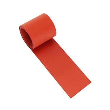 Imagem de DYNWAVE Kit de de Remendo de PVC para Barco Inflável Canoa Caiaque Piscina Aquáticos - 5cmx100cm - Resistente E Durável - Várias, Vermelho