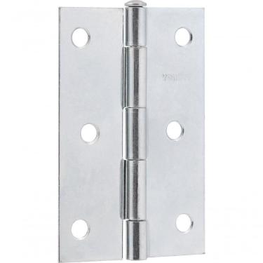 Imagem de Dobradiça P/ Porta 1.1/2" Em Ferro Zincado C/ 24 Pç Vonder