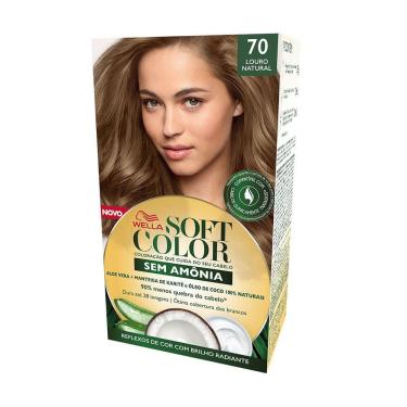 Imagem de Kit Tintura Soft Color Louro Natural 70 Soft Color
