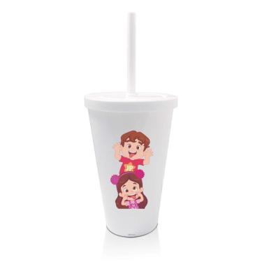 Imagem de Copo Dia Das Crianças 550Ml Jp E Maria Clara