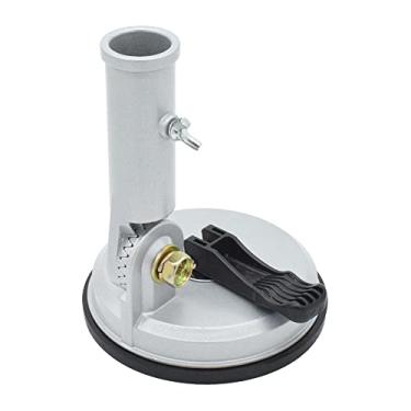 Imagem de RCRBT Upgrade Universal Veículo Mastro Suporte Ventosa Tipo de Ventosa Multifuncional Kit de Pole Bandeira para ATV UTV Desert Buggy Jeep Wrangler & House (Prata)